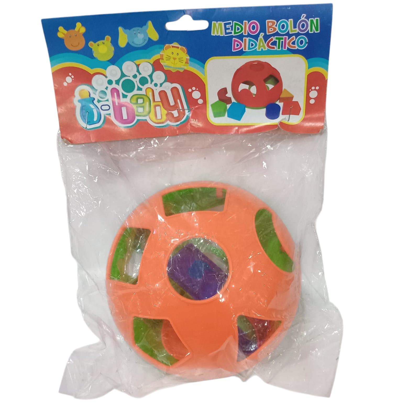BOLON DIDACTICO PLASTICO EN BOLSA