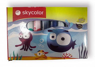 TEMPERA X 10 UNIDADES SURTIDAS SKYCOLOR