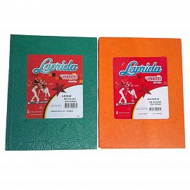 CUADERNO N*1 X 98 HOJAS RAYADO VARIOS COLORES LAPRIDA