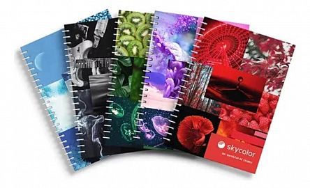 CUADERNO UNIVERSITARIO X 80HJS  CUADRICULADO SKYCOLOR