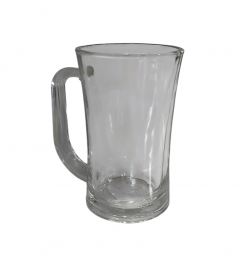 CHOPP DE VIDRIO CON ASA 13CM