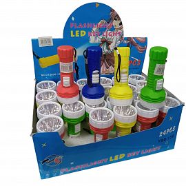 LINTERNA PLASTICA A PILAS CHICA