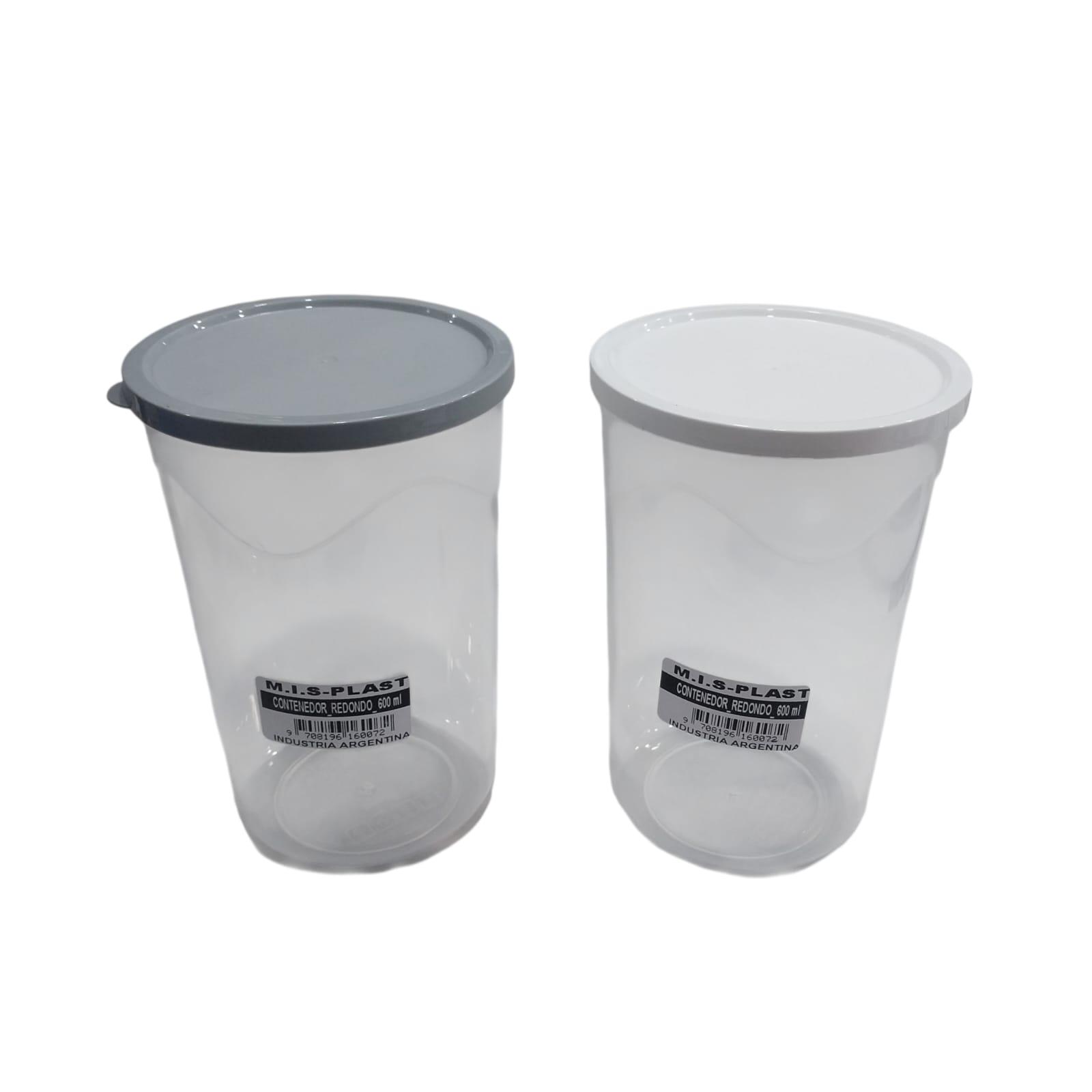 OFERTA X 12 UNIDADES TUPPER REDONDO 600ML