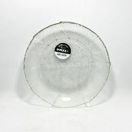PLATO VIDRIO HONDO DURAX LABRADO 21CM