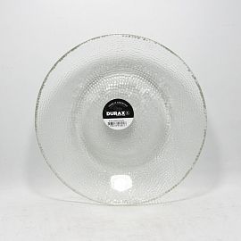 PLATO VIDRIO HONDO DURAX FORJADO 21CM