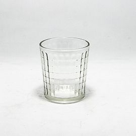 VASO VIDRIO TRAGO CORTO DURAX DIAMANTE 250ML
