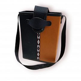 BOLSO MATERO CUERINA CON CORREA 