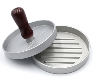 MOLDE PARA HAMBURGUESAS METALICO 12CM