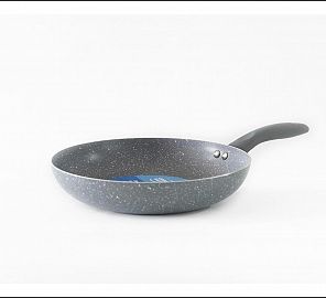 SARTEN ANTIAHERENTE CON MANGO DE SILICONA N*22 EFECTO GRANITO