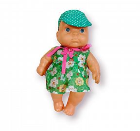 BEBE CHICO CON ROPITA EN BLISTER 23CM