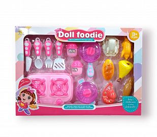 JUEGO DE COMIDA 15 PIEZAS EN CAJA