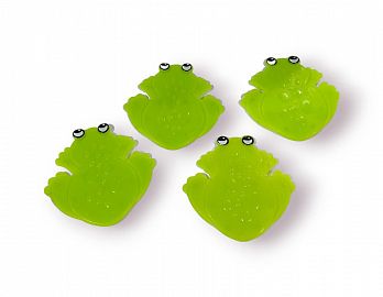 TOPES ANTIDESLIZANTES PARA DUCHA FORMA SAPO X 4 UNIDADES 13CM