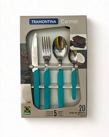 CUBIERTOS X  20 PIEZAS TRAMONTINA EN CAJA