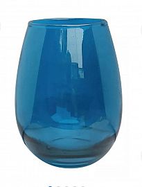 VASO VIDRIO GOURMET DE COLORES 