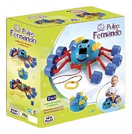 ARRASTRE DIDACTICO PULPO FERNANDO NEW PLAST