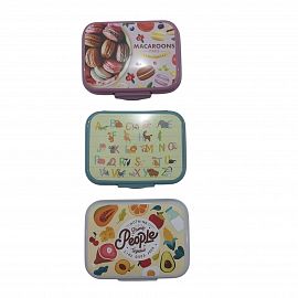 TUPPER CONTENEDOR ESTILO LUNCHERA 600ML ESTAMPADA