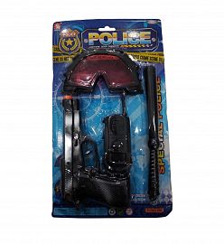 SET POLICIA CON ACCESORIOS EN BLISTER
