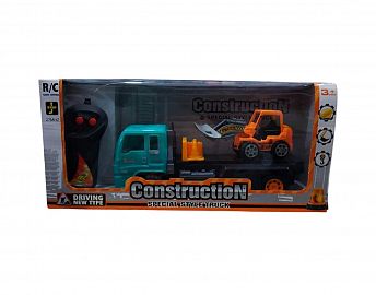 CAMION CON TRAILER A CONTROL REMOTO EN CAJA